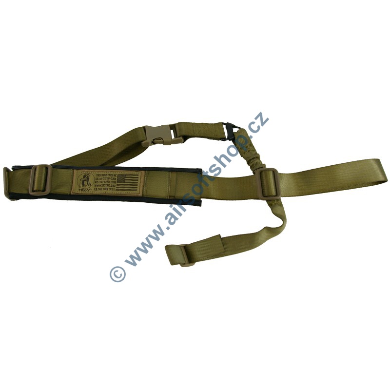 EM Troy battle popruh zelený EM Troy battle popruh zelen-U